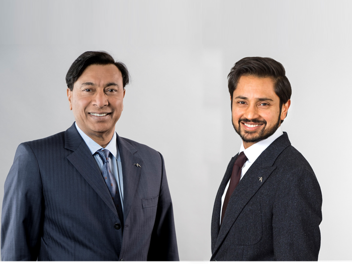 FILE ** Mittal Steel President Aditya Mittal, left, and Chief Executive  Officer Lakshmi Mittal, right, are seen at the start of a media conference  in Rotterdam, the Netherlands, in this Tuesday